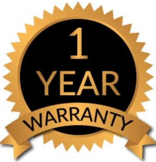 1-Year Warranty